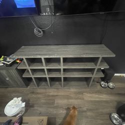 Weathered Grey Entertainment Dresser