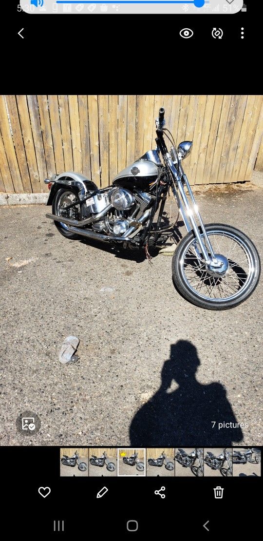 2003 Harley Davidson Anniversary Special Chopper