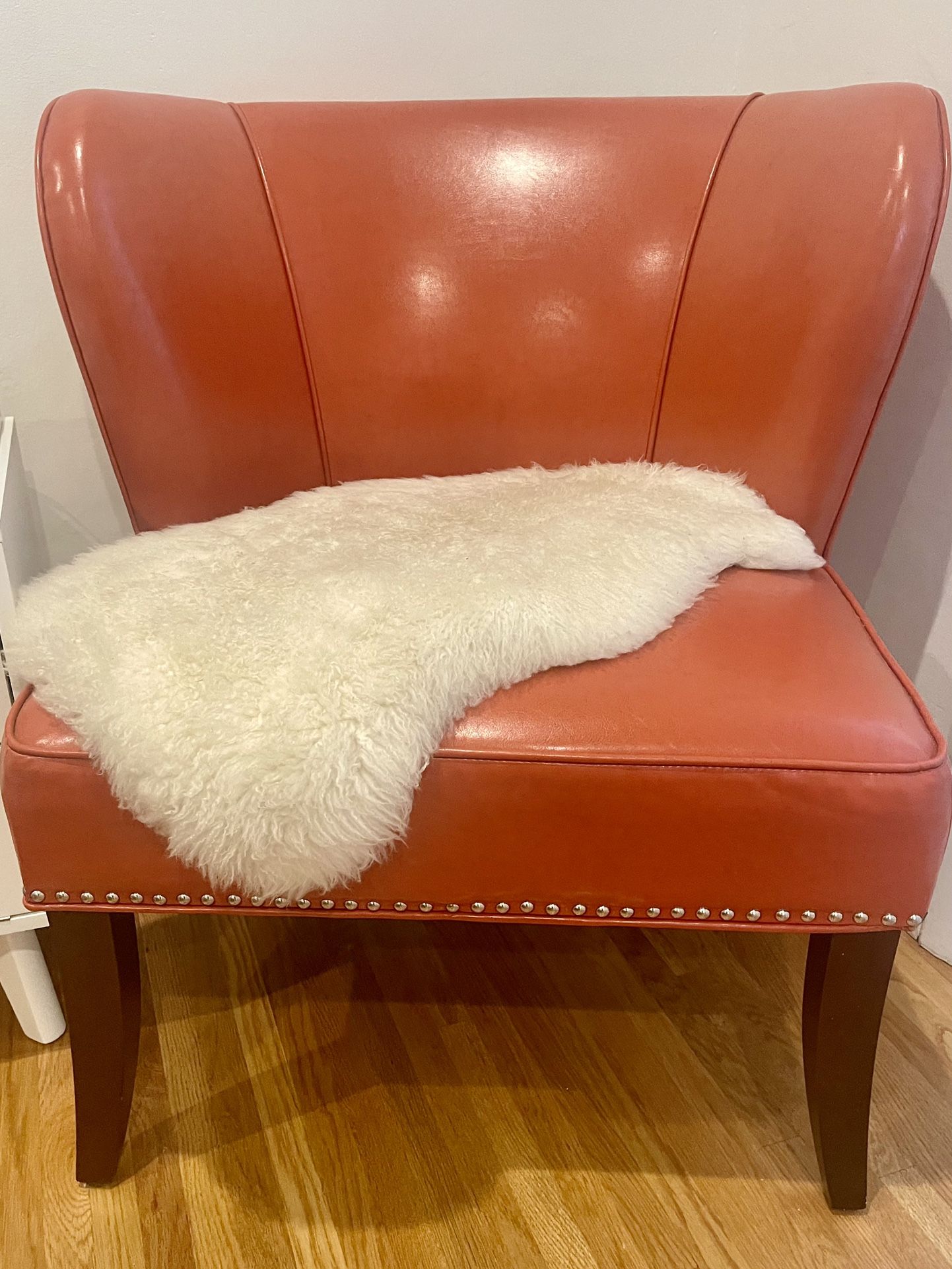 Beesley Faux Leather Armchair