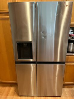 LG ThinQ Stainless Steel French Door Refrigerator