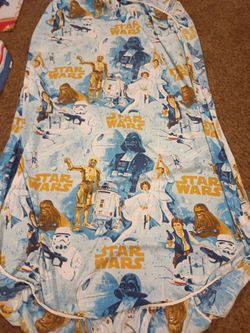 Twin size sheet star wars  fitted 5.00