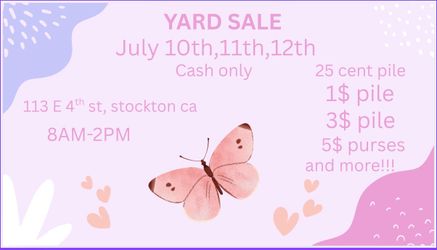 Huge yard sale!!!!
