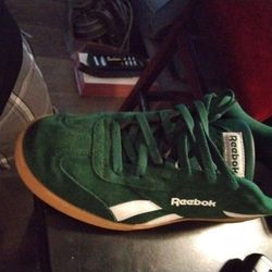 Green Reeboxs Size 13