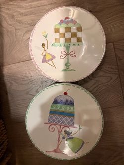 Pixie Chix “Birthday Girl Fairy Plates” designed by Amy Flynn for Roscher & Company