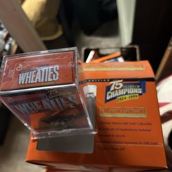 Wheaties Miniature Boxes 75Th Anniversary