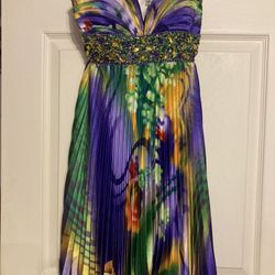 BEST OFFER.  PAID $650🔥🔥.   WORN ONCE DESIGNER BEADED COCKTAIL DRESS.  SIZE SMALL.  VERY UNIQUE.  PURCHASED FROM RAY GARDNER BOUTIQUE.  ❤️❤️❤️