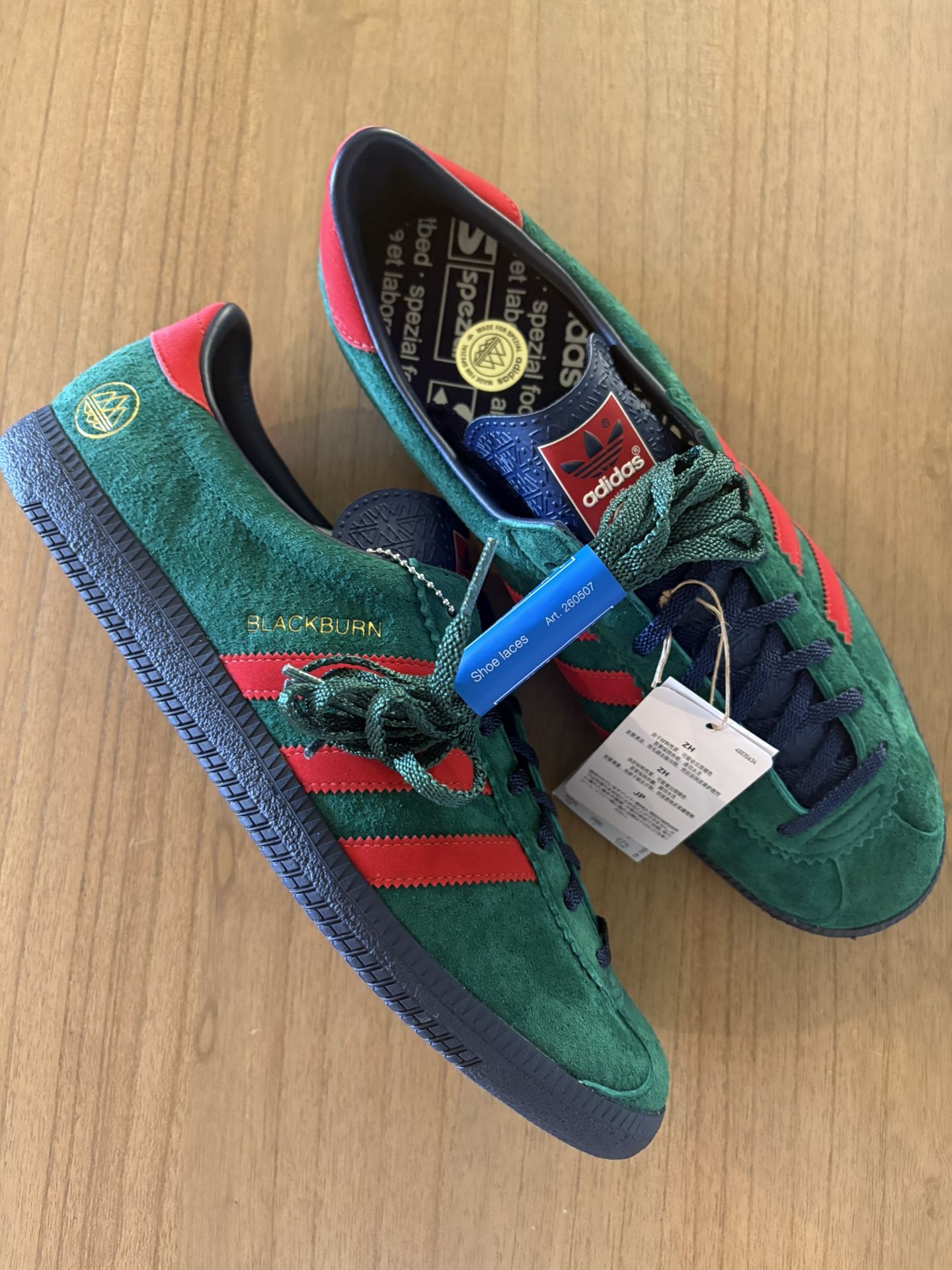 adidas Blackburn SPZL Collegiate Green Scarlet Men's - IH2139
