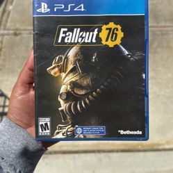 PS4 Fallout Game 