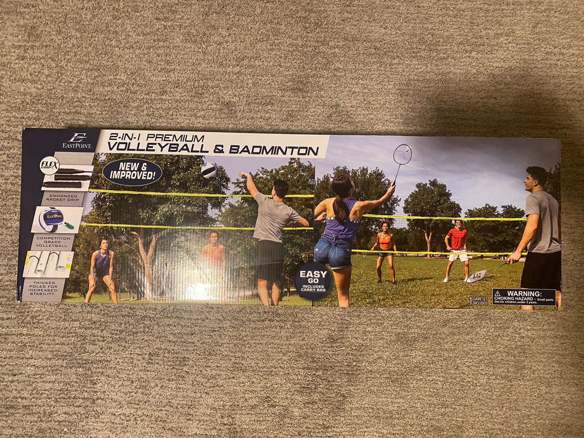 New Never Opened - Volleyball/Badminton Set