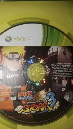 Naruto Shippuden: Ultimate Ninja Storm 3 (Game Disc for Xbox 360)