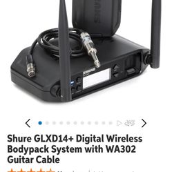 SHURE GLXD14+ Wireless system