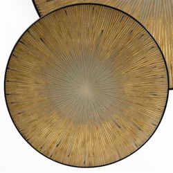 Joseph Abboud Ventana 11.5” Dinner Plate Brown Saks Fifth Avenue - Discontinued
