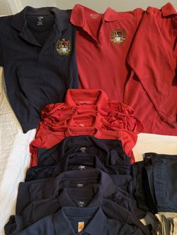 Girls pants and Life School polo Shirt uniform