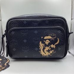 Mcm X Bathing Ape Cross Body Bag 