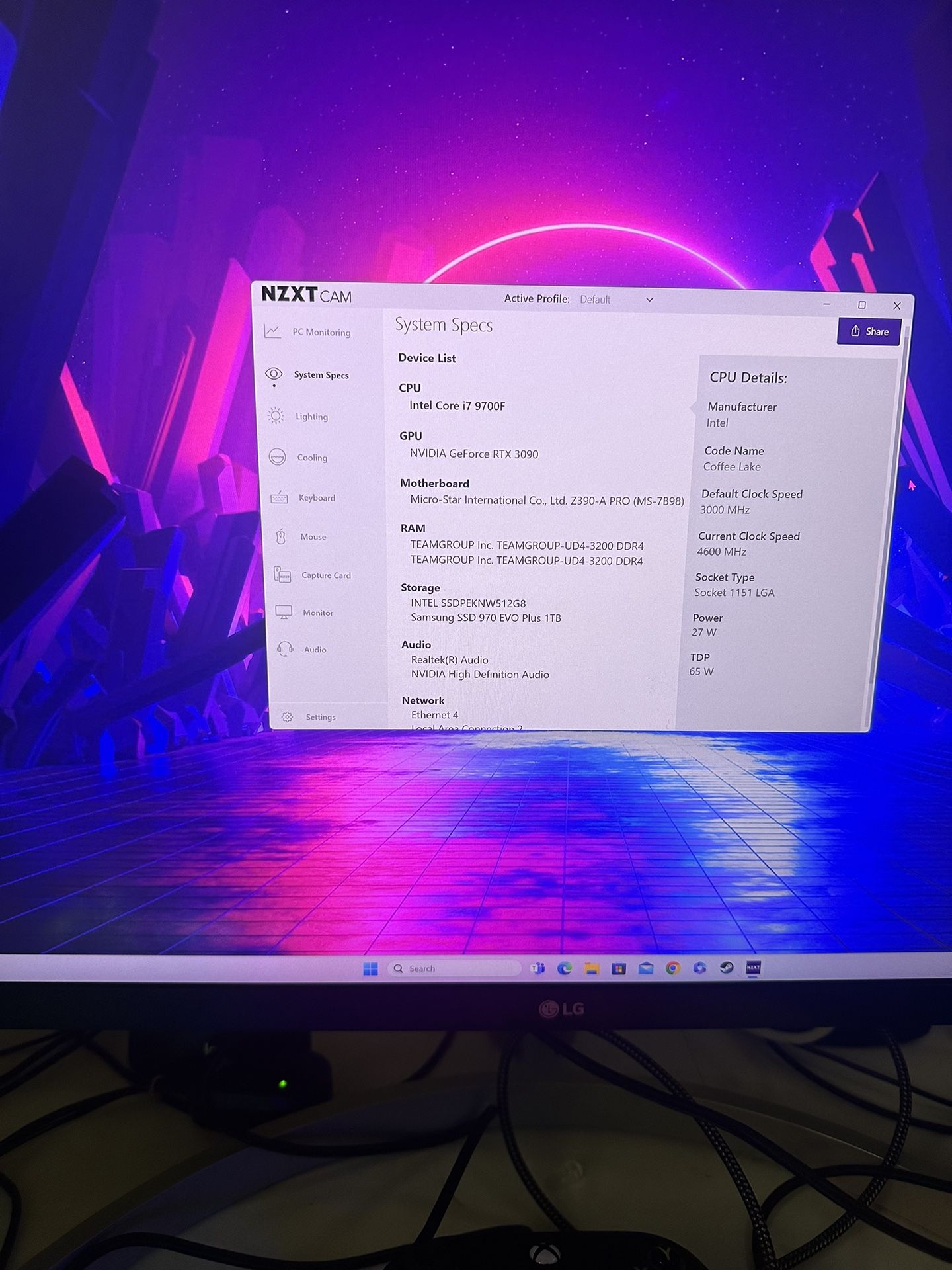 Nzxt Gaming Computer