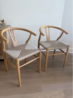 Coastal modern dining chairs