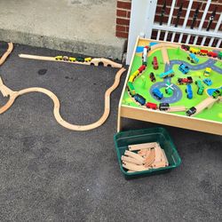 Train Table With Train Set