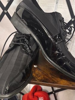 Black Patent Leather Dress Shoes
