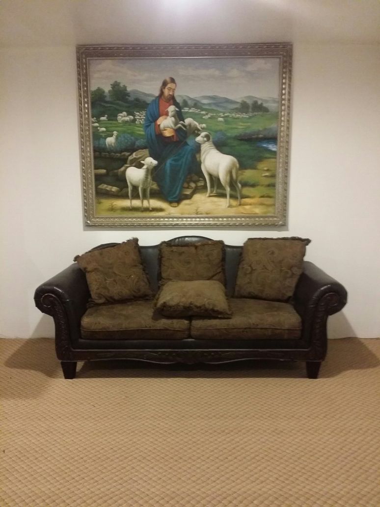 Leather Sofa