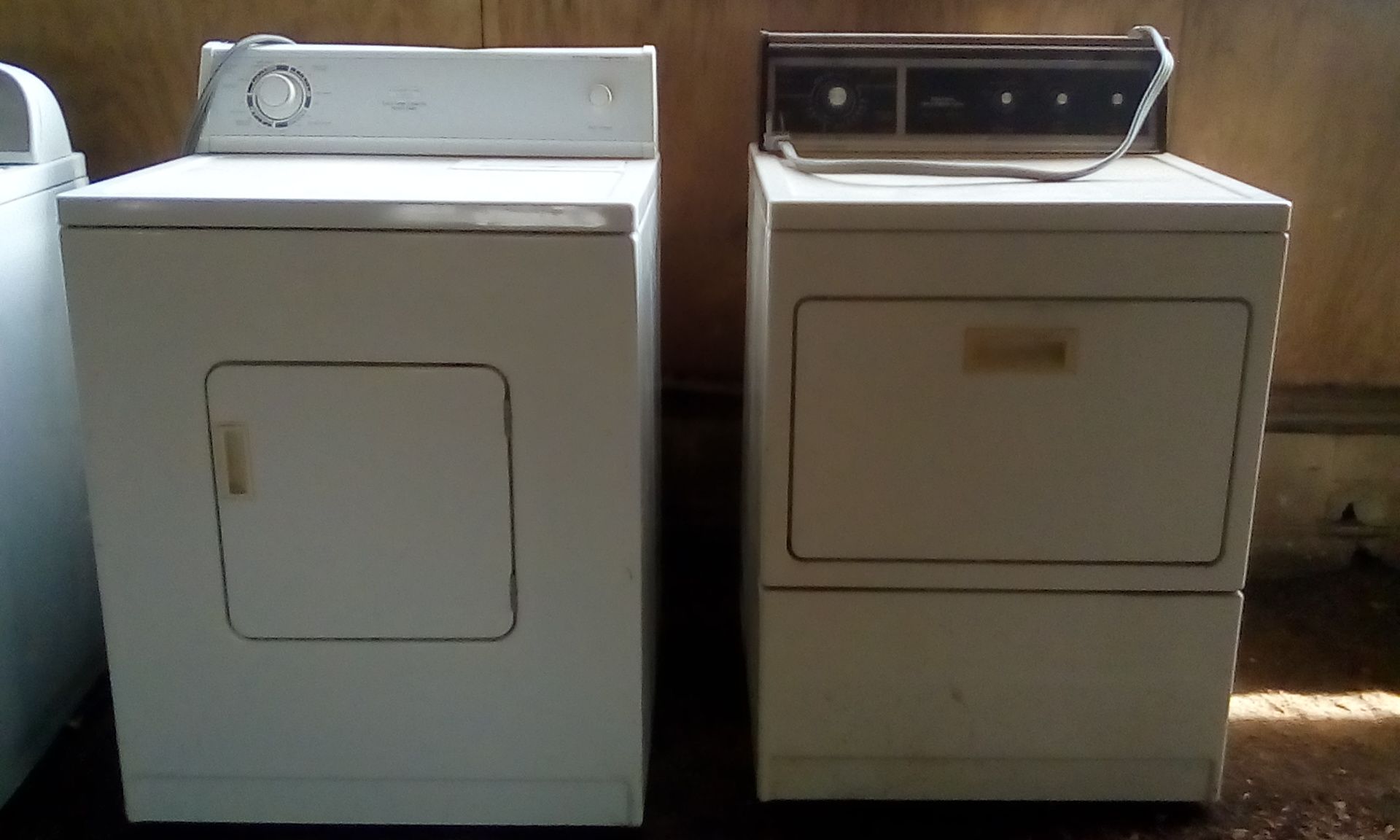 Washer and dryers
