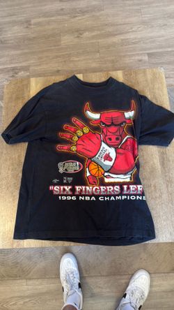 Chicago Bulls 1996 4 Ring vintage shirt