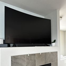 Television-Curved screen “58W *34H”