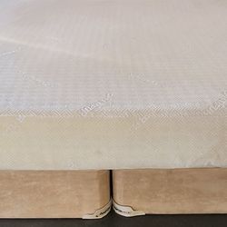 King Size Tempurpedic Mattress Split Box Springs & Bed Frame Optional 