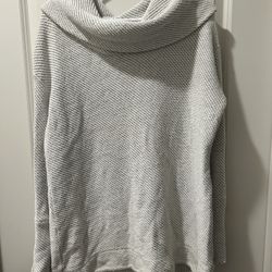 Merona crowl neck sweater tunic size s/m