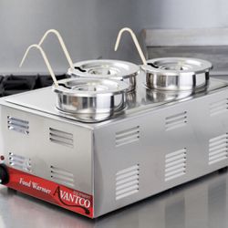 Full Size Electric Countertop Food Warmer - 120V, 1,200W