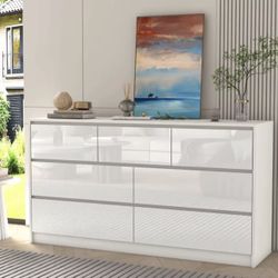 Brand New White 7-Drawer Dresser - New In Box