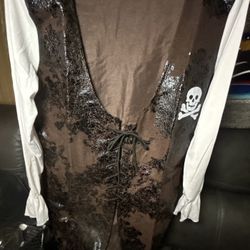 Halloween Shrek -Adult Pirate Costume 