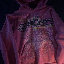 Pink Sp5der Hoodie 