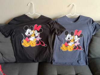 MICKEY AND MINNIE T-SHIRTS