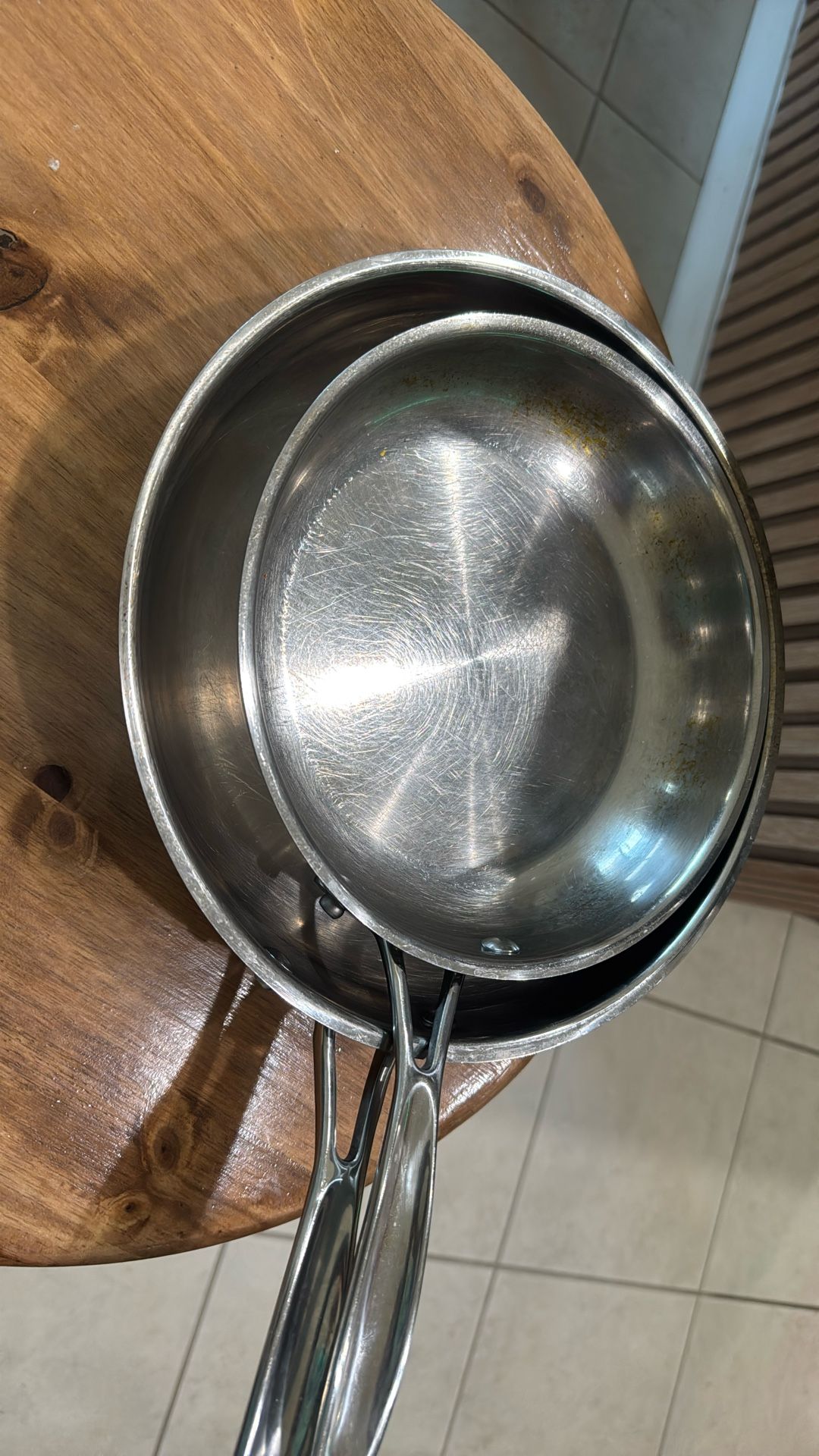 stainless steel cuisinart pan