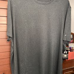 Mens Grey Short Sleeve Shirt