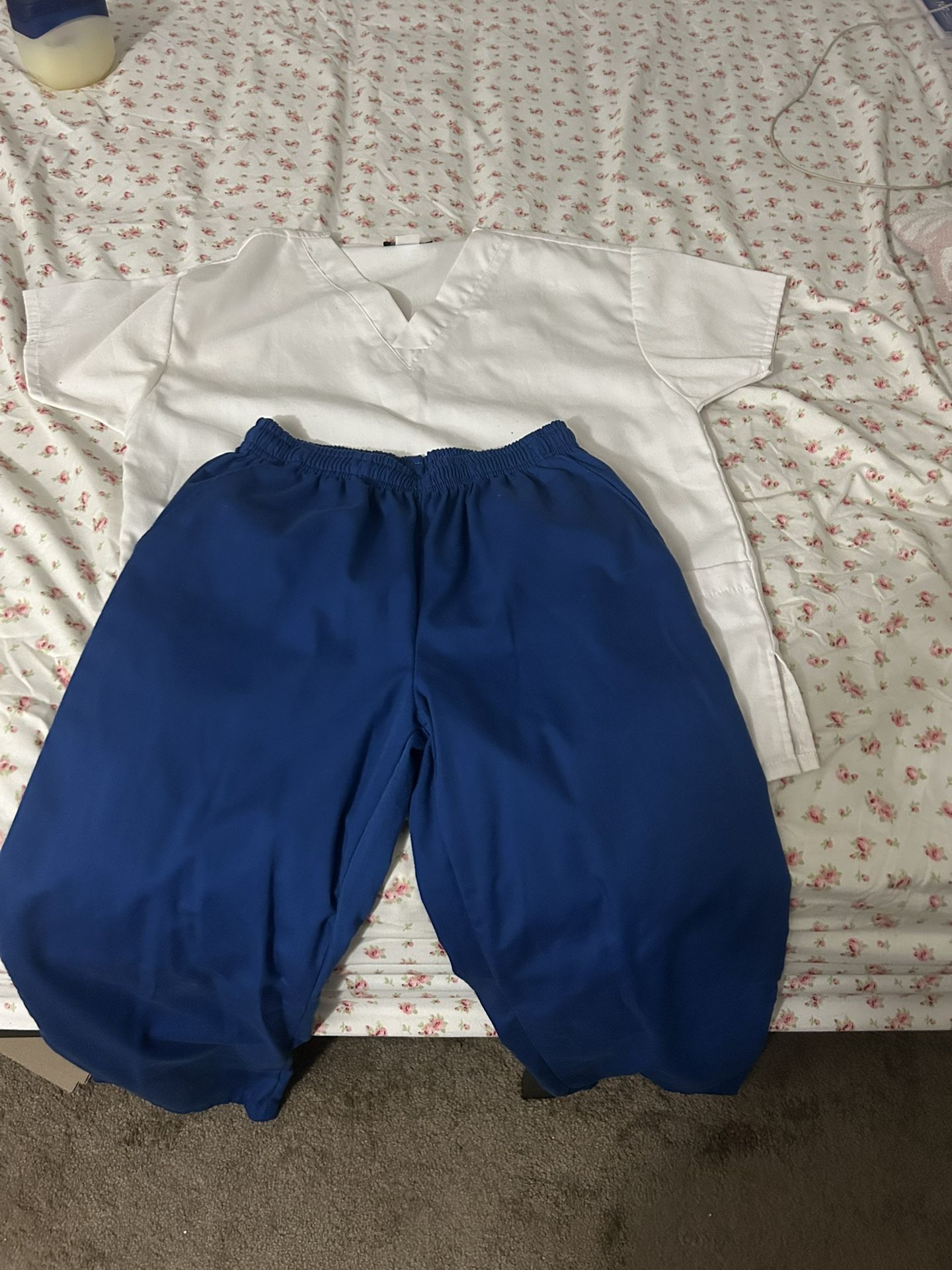 Scrub Shirt With Scrub Pants