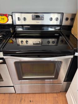 Whirlpool 4 Burner Electric Range