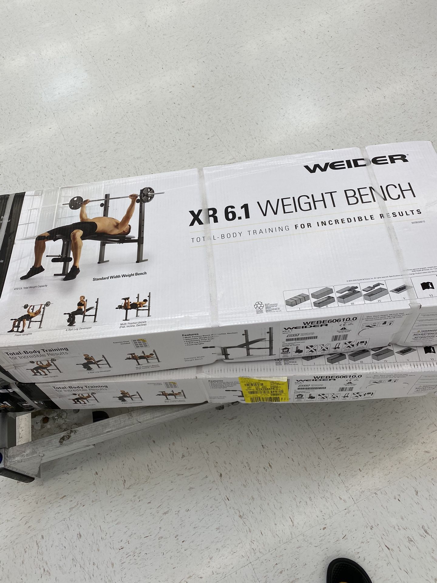 2 Brand new weight bench rack $180each !BAR AND WEIGHTS NOT INCLUDED
