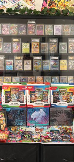 Pokemon sealed/slabs/packs/raw