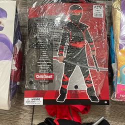 Halloween Ninja Kids Small And Medium $17 Each 