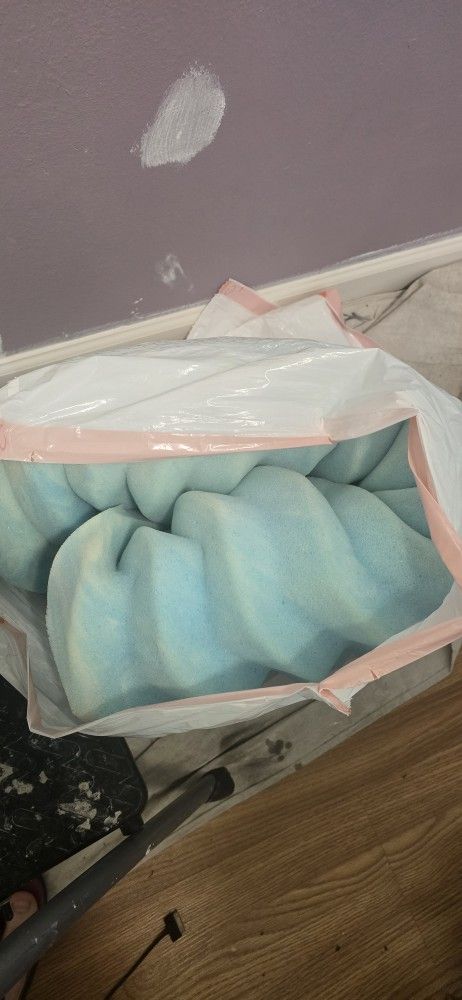 Twin Bed Foam Mattress Topper Never Slept On
