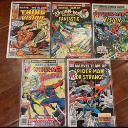 Vintage marvel comics bundle