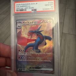 🔥 PSA 10 Salamence ex – Special Art Rare (Japanese SV9) 🔥 