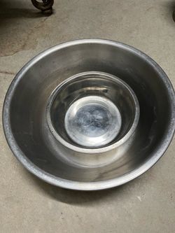 2 Big Dog water/food bowls