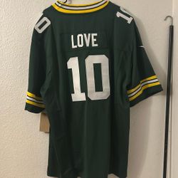 jordan love green bay packers jersey 