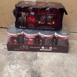 Purina ONE True Instinct Tender Cuts in Gravy With Real Turkey and Venison, and With Real Chicken and Duck High Protein Wet Dog Food Variety Pack 
