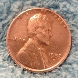 1952 D Wheat Penny 