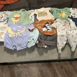 0-3 Months Boys Disney Clothes