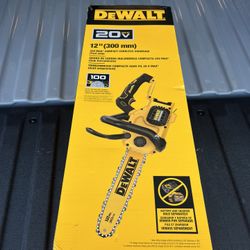 Brand new DeWalt Chainsaw 
