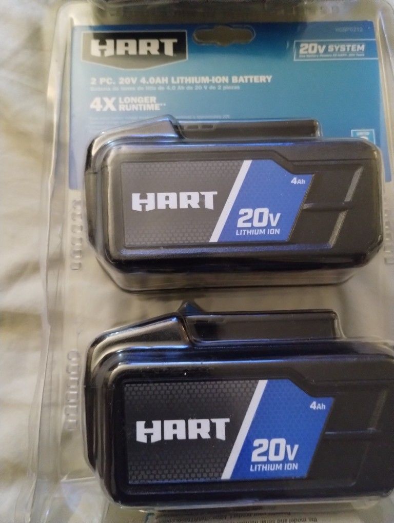 Harts Lithium Battery 2pc for Sale in Glendale, AZ - OfferUp